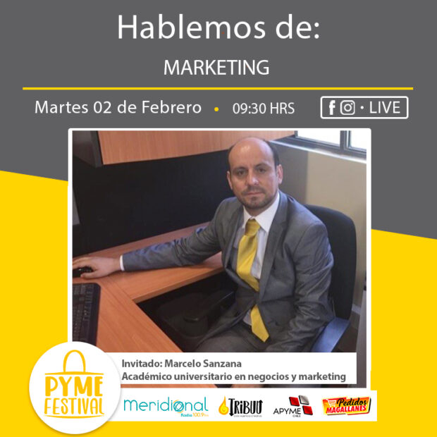  En PymeFestival: Marketing con Marcelo Sanzana