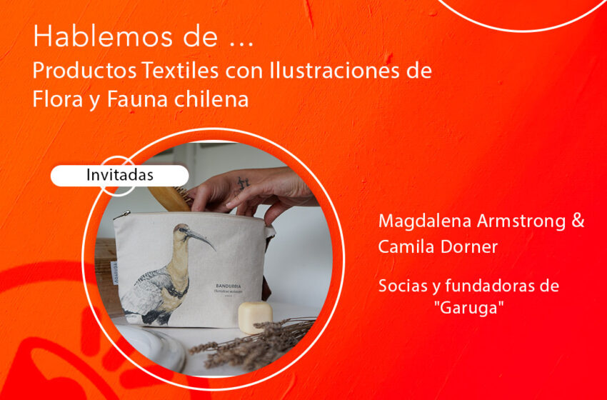  Productos textiles con ilustraciones de flora y fauna de Chile